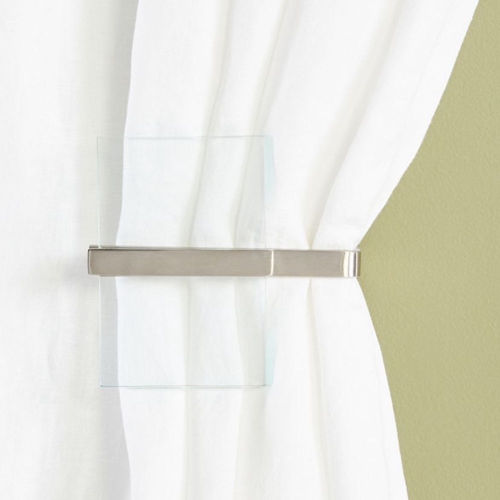 Laiton Tieback Brushed Silver